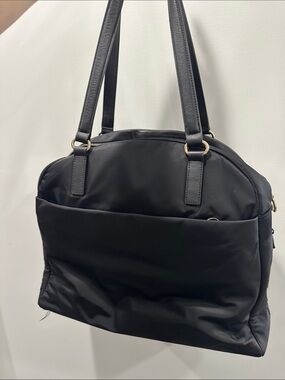 Lo & Sons O.G. 2 Large Laptop Tote Classic Black Women's - Gold Hardware